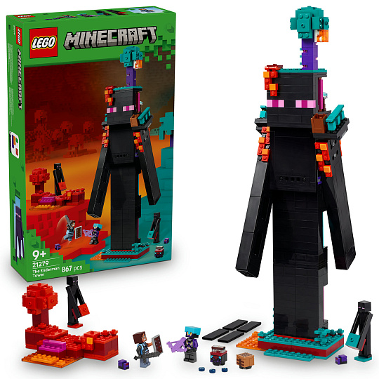LEGO Minecraft® 21279 Endermanova věž LEGO Minecraft® 21279 Endermanova věž