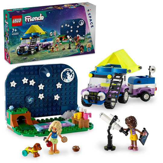 LEGO Friends 42603 Karavan na pozorování hvězd LEGO Friends 42603 Karavan na pozorování hvězd