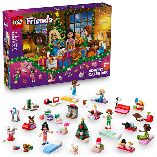 LEGO 42668 Adventní kalendář Friends 2025
