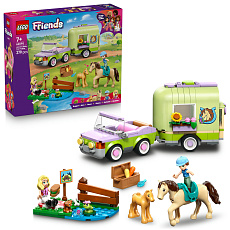 LEGO Friends 42695 Přívěs s koněm a hříbětem LEGO Friends 42695 Přívěs s koněm a hříbětem
