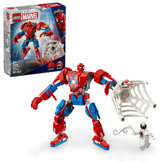 LEGO Marvel  76308 Spider-Man v robotickém obleku vs. Anti-Venom
