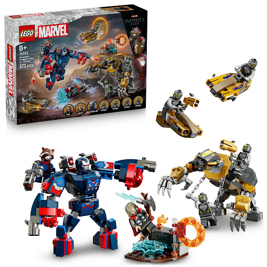 LEGO Marvel 76322 Avengers: Endgame Thor vs. Chitauri