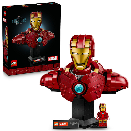 LEGO Marvel 76327 Busta Iron Man MK4 LEGO Marvel 76327 Busta Iron Man MK4