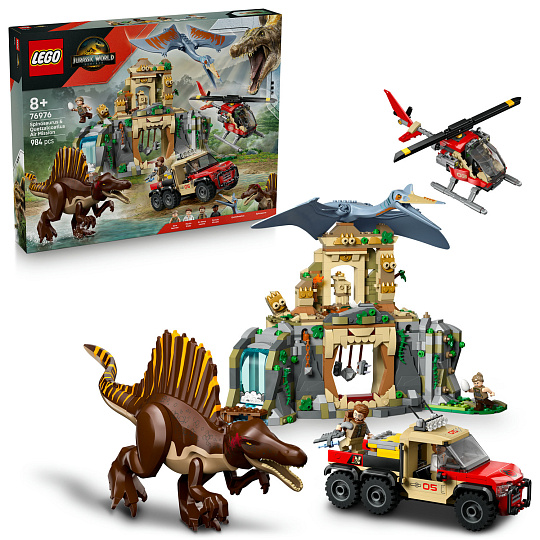 LEGO Jurassic World 76976 Letecká mise se spinosaurem a quetzalcoatlem LEGO Jurassic World 76976 Letecká mise se spinosaurem a quetzalcoatlem