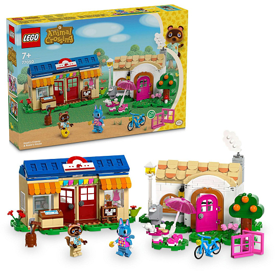 LEGO Animal Crossing™ 77050 Nook's Cranny a dům Rosie