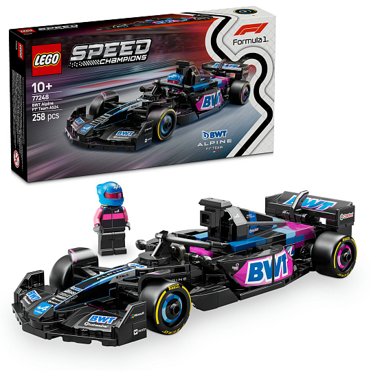 LEGO Speed Champions 77248 Závodní auto BWT Alpine F1® Team A524 LEGO Speed Champions 77248 Závodní auto BWT Alpine F1® Team A524