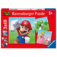 Ravensburger Super Mario 3x49 dílků