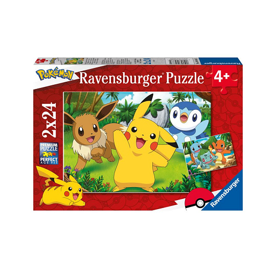 Ravensburger Pokémon 2x24 dílků Ravensburger Pokémon 2x24 dílků
