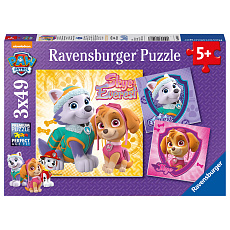 Ravensburger puzzle Tlapková Patrola 3x49 dílků Ravensburger puzzle Tlapková Patrola 3x49 dílků