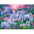 Ravensburger dětské puzzle Jednorožci při západu slunce 150 XXL dílků