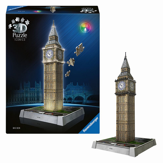 Ravensburger Iconics: Big Ben (Noční edice) Ravensburger Iconics: Big Ben (Noční edice)