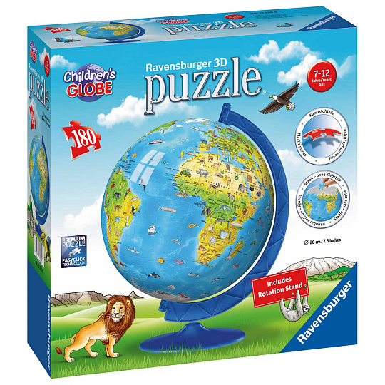 Ravensburger Dětský Globus (anglický) 180 dílků