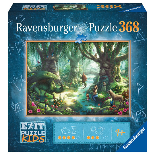 Ravensburger Exit KIDS Puzzle: V magickém lese 368 dílků