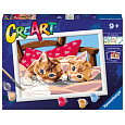 Ravensburger CreArt Dvě mazlivá koťata