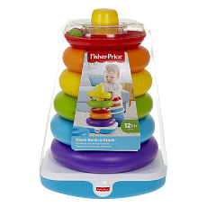 Fisher Price OBŘÍ KROUŽKY NA TYČI Fisher Price OBŘÍ KROUŽKY NA TYČI