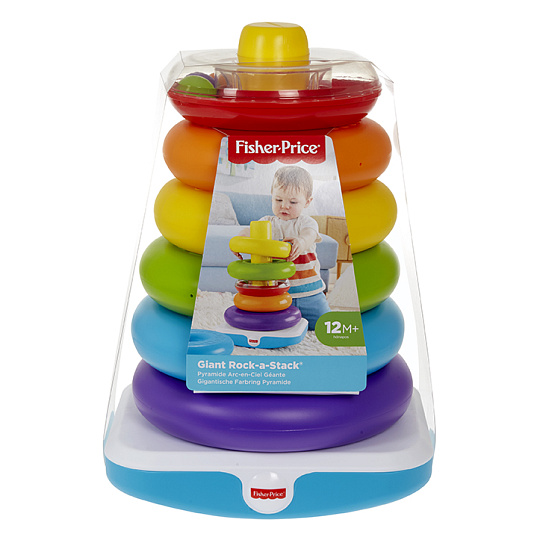 Fisher Price OBŘÍ KROUŽKY NA TYČI Fisher Price OBŘÍ KROUŽKY NA TYČI
