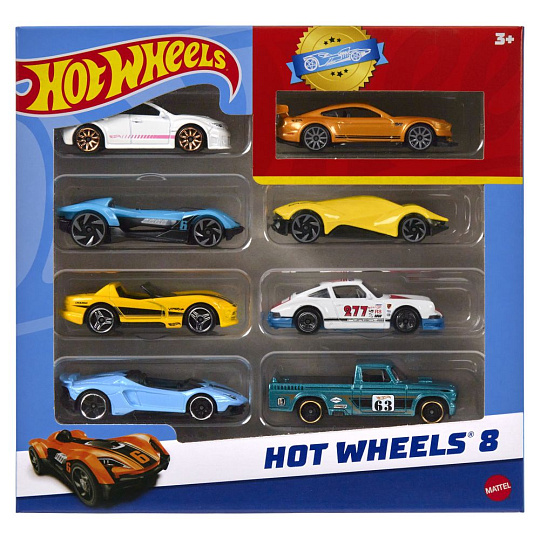 Hot Wheels 8KS ANGLIČÁK ASST
