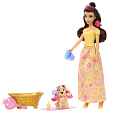 Mattel Disney princezny PANENKA BELLA S PEJSKEM