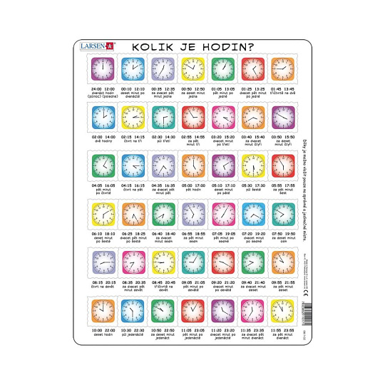 Dino HODINY 42 d. EDU Puzzle Dino HODINY 42 d. EDU Puzzle