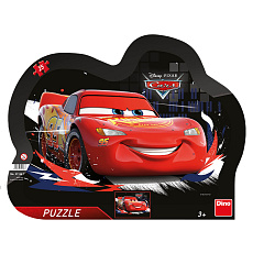 Dino Cars 3 Dino puzzle dětské WD Cars: Souboj 25D deskové
