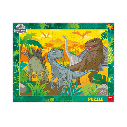 Dino JURSKÝ SVĚT 40 deskové Puzzle Dino JURSKÝ SVĚT 40 deskové Puzzle