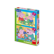 Dino PEPPA PIG: DOMOV 24+48 Puzzle