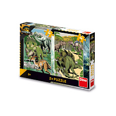 Dino JURSKÝ SVĚT 24+48 Puzzle