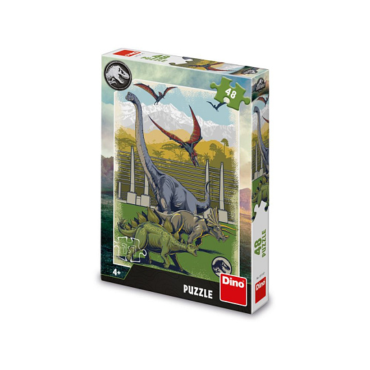 Dino JURSKÝ SVĚT 48 Puzzle Dino JURSKÝ SVĚT 48 Puzzle