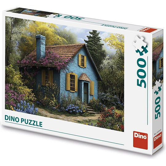 Dino MODRÝ DOMEČEK 500 Puzzle