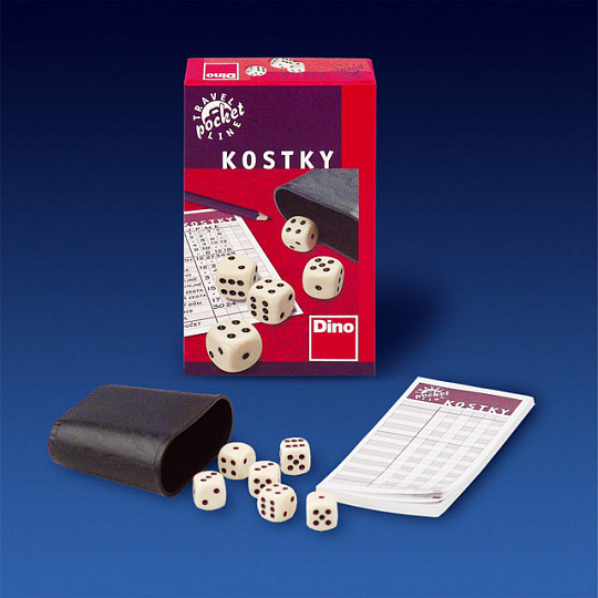 Dino společenská cestovní hra Kostky travel line Dino společenská cestovní hra Kostky travel line
