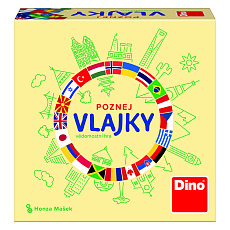 Dino POZNEJ VLAJKY Cestovní hra Dino POZNEJ VLAJKY Cestovní hra