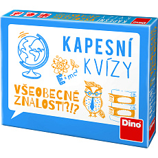 Dino KAPESNÍ KVÍZY - VŠEOBECNÉ ZNALOSTI Cestovní hra Dino KAPESNÍ KVÍZY - VŠEOBECNÉ ZNALOSTI Cestovní hra