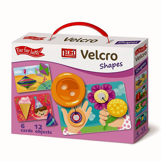 PEXI Velcro skládačky -Tvary (Shapes) PEXI Velcro skládačky -Tvary (Shapes)