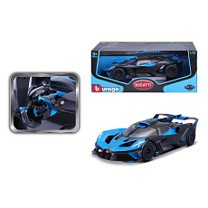 Bburago 1:18 TOP Bugatti Bolide Blue/Black Bburago 1:18 TOP Bugatti Bolide Blue/Black