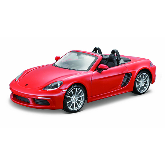 Bburago 1:24 Plus Porsche 718 Boxster Orange Bburago 1:24 Plus Porsche 718 Boxster Orange