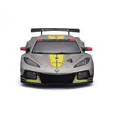 Bburago 1:24 Racing - 2020 Chevrolet Corvette - C8R #4 Yellow Bburago 1:24 Racing - 2020 Chevrolet Corvette - C8R #4 Yellow