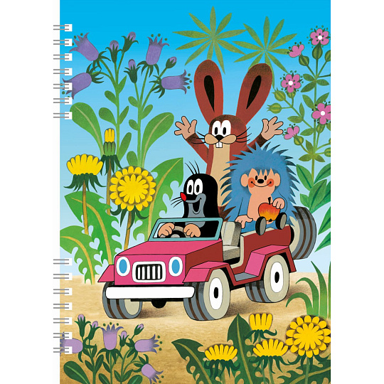 Akim Giochi Preziosi Zápisník A5 s kroužkovou vazbou - Krtek 2