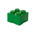 Smartlife LEGO úložný box 4  - tmavě zelená