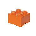 Smartlife LEGO úložný box 4 - oranžová