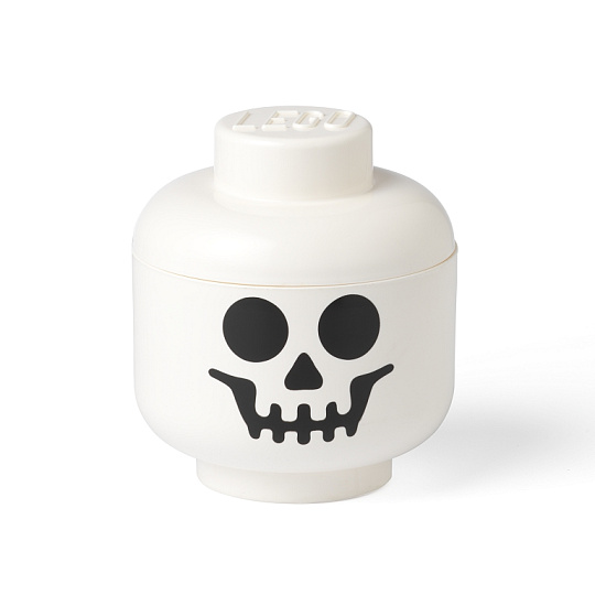 Smartlife LEGO úložná hlava (velikost L) - kostlivec