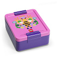 Smartlife LEGO Bee box na svačinu - fialová