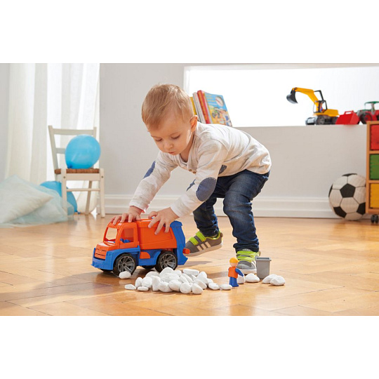 LENA Truxx popelář v okrasné krabici