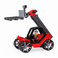 Lena TRUXX2 Teleskopický nakladač s paletou, okrasný kartón.