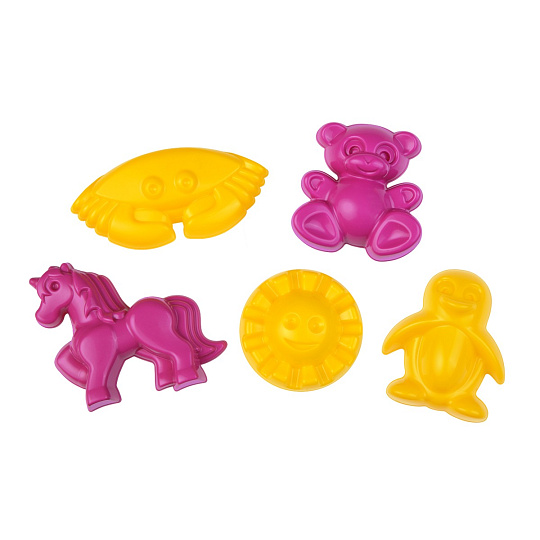 Lena Pískový set, 5dílný s jednorožcem Lena Pískový set, 5dílný s jednorožcem