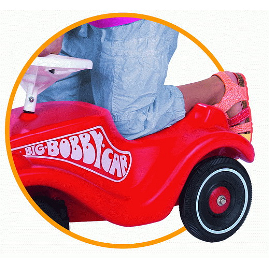 Big Bobby Car Big Auto odstrkovadlo BIG BOBBY CAR CLAS červené Big Bobby Car Big Auto odstrkovadlo BIG BOBBY CAR CLAS červené