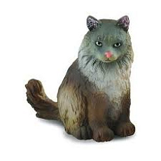 Collecta Mac Toys COLLECTA Norská lesní kočka - sedící