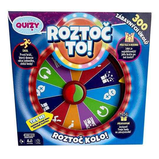 Quizy Mac Toys QUIZY Roztoč to! Quizy Mac Toys QUIZY Roztoč to!