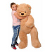 Steppos Mac Toys Medvěd 135 cm béžový