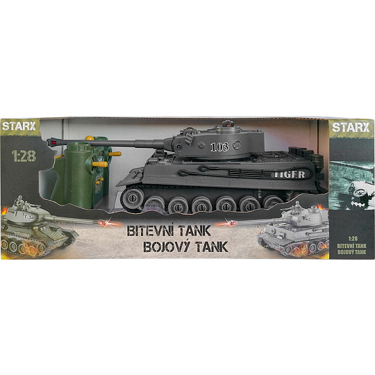 Starx Mac Toys Tank na dálkové ovládání Starx Mac Toys Tank na dálkové ovládání