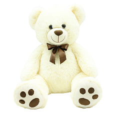 Steppos Mac Toys STEPPOS Plyšový medvídek krémový 60 cm